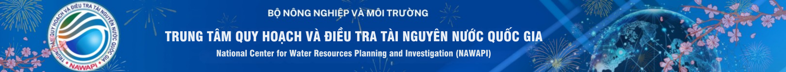 Banner Trung tâm Quy hoạch và Điều tra tài nguyên nước Quốc Gia