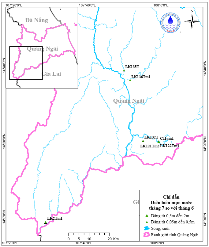Bản Tin Thông Báo, Dự Báo Và Cảnh Báo Tài Nguyên Nước Dưới Đất Tỉnh Quảng Ngãi Tháng 8 Năm 2025