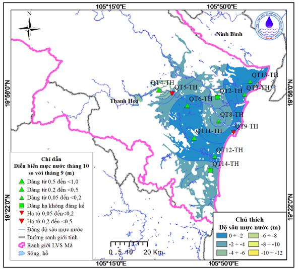 Bản Tin Thông Báo, Dự Báo Và Cảnh Báo Tài Nguyên Nước  Lưu Vực Sông Mã Tháng 11 Năm 2025