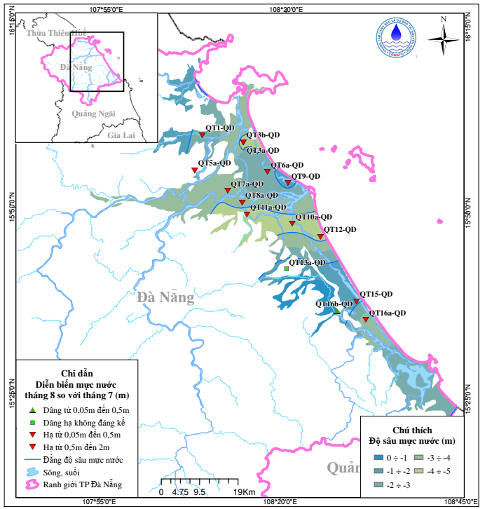 Bản Tin Thông Báo, Dự Báo Và Cảnh Báo Tài Nguyên Nước Dưới Đất Thành Phố Đà Nẵng Tháng 9 Năm 2025