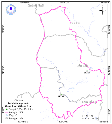 Bản Tin Thông Báo, Dự Báo Và Cảnh Báo Tài Nguyên Nước Lưu Vực Sông Srê Pôk Tháng 10 Năm 2025