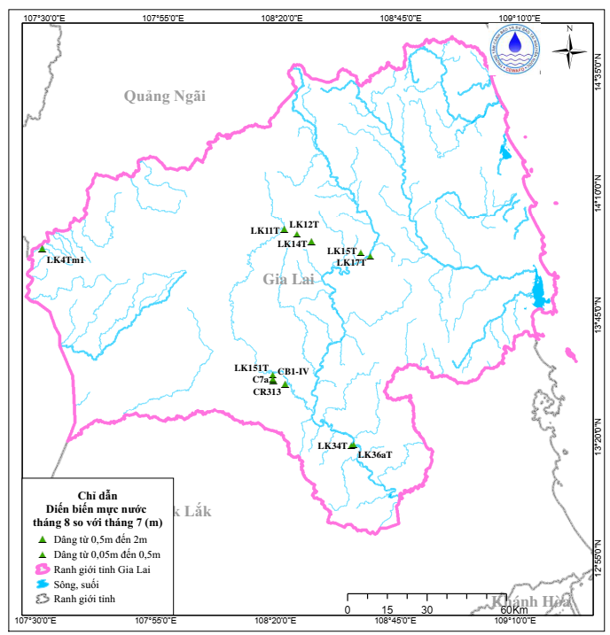 Bản Tin Thông Báo, Dự Báo Và Cảnh Báo Tài Nguyên Nước Tỉnh Gia Lai Tháng 9 Năm 2025