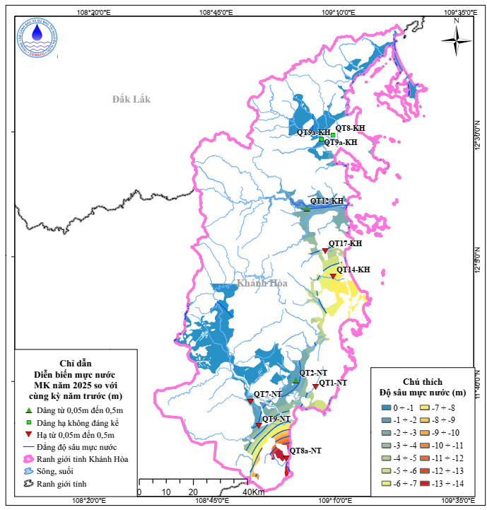 Bản Tin Thông Báo, Dự Báo Và Cảnh Báo Tài Nguyên Nước Dưới Đất Tỉnh Khánh Hòa Mùa Mưa Năm 2025