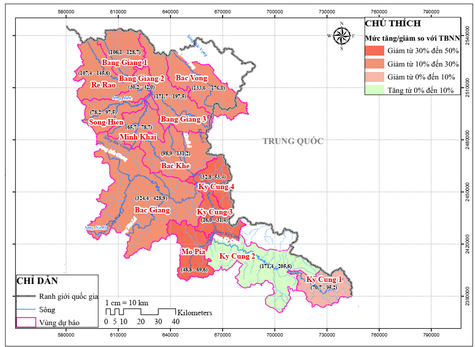 Bản Tin Thông Báo, Dự Báo Và Cảnh Báo Tài Nguyên Nước Mặt Lưu Vực Sông Bằng Giang - Kỳ Cùng Tháng 8 Năm 2025