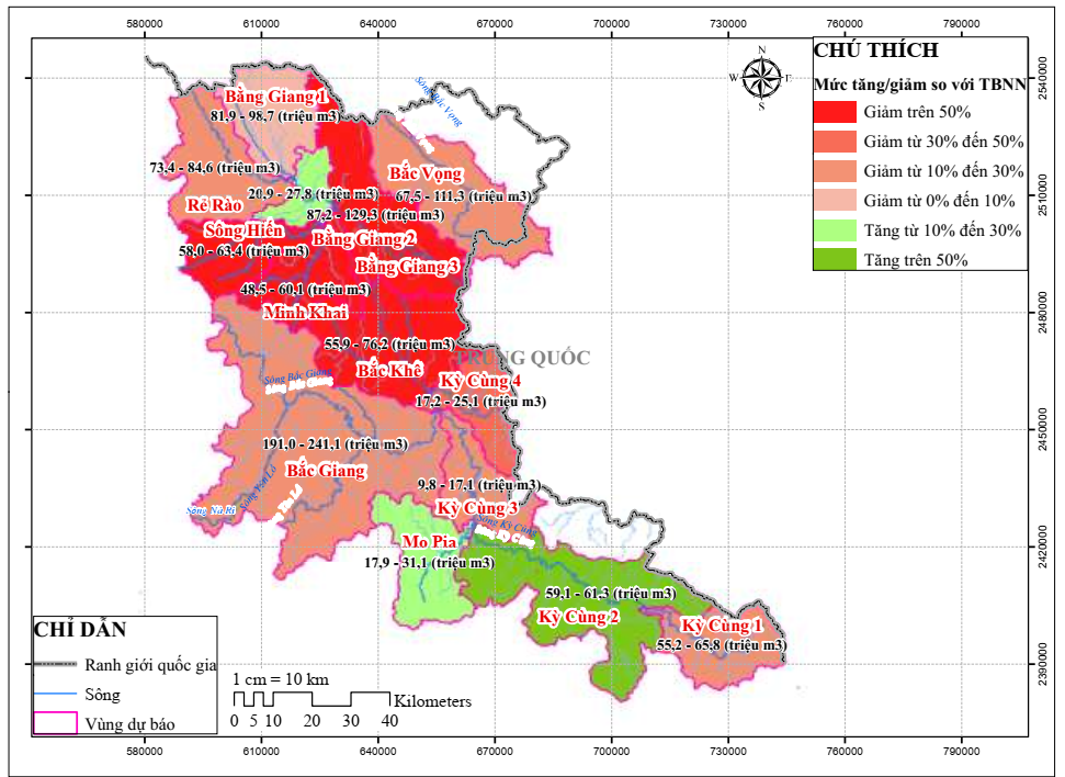 Bản Tin Thông Báo, Dự Báo Và Cảnh Báo Tài Nguyên Nước Mặt Lưu Vực Sông Bằng Giang - Kỳ Cùng Tháng 9 Năm 2025