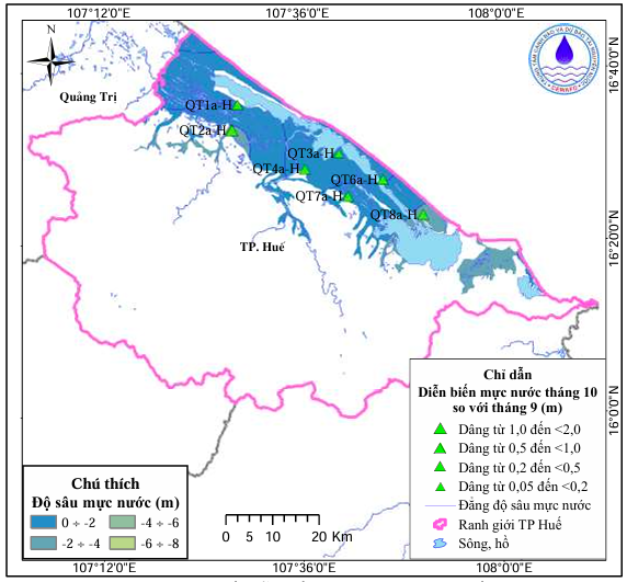 Bản Tin Thông Báo, Dự Báo Và Cảnh Báo Tài Nguyên Nước Dưới Đất Thành Phố Huế Tháng 11 Năm 2025