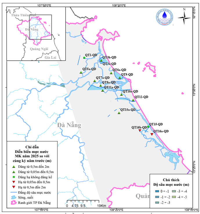 Bản Tin Thông Báo, Dự Báo Và Cảnh Báo Tài Nguyên Nước Dưới Đất Thành Phố Đà Nẵng Mùa Mưa Năm 2025