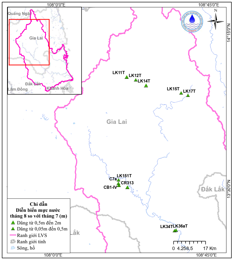 Bản Tin Thông Báo, Dự Báo Và Cảnh Báo Tài Nguyên Nước Lưu Vực Sông Ba Tháng 9 Năm 2025