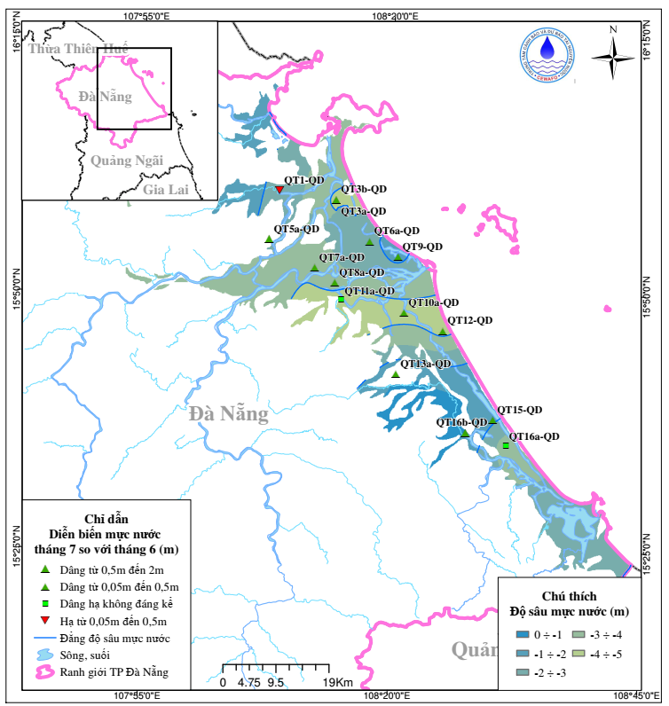 Bản Tin Thông Báo, Dự Báo Và Cảnh Báo Tài Nguyên Nước Dưới Đất Thành Phố Đà Nẵng Tháng 8 Năm 2025