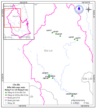 Bản Tin Thông Báo, Dự Báo Và Cảnh Báo Tài Nguyên Nước Lưu Vực Sông Ba Tháng 10 Năm 2025