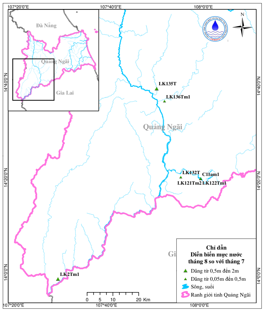 Bản Tin Thông Báo, Dự Báo Và Cảnh Báo Tài Nguyên Nước Dưới Đất Tỉnh Quảng Ngãi Tháng 9 Năm 2025