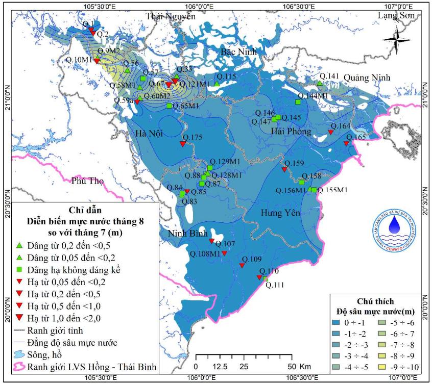 Bản Tin Thông Báo, Dự Báo Và Cảnh Báo Tài Nguyên Nước Lưu Vực Sông Hồng - Thái Bình Tháng 9 Năm 2025
